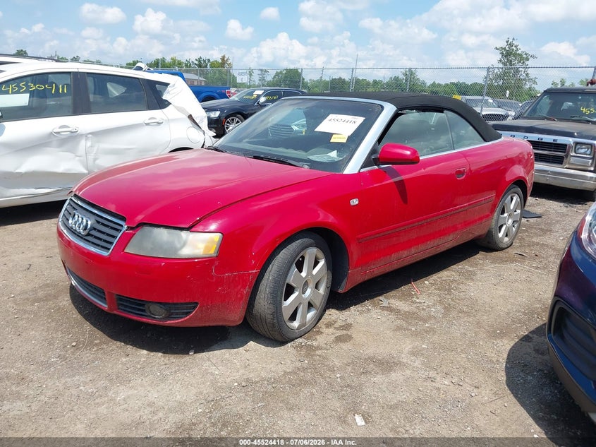 WAUAC48H04K010211 2004 Audi A4 1.8t photo 1