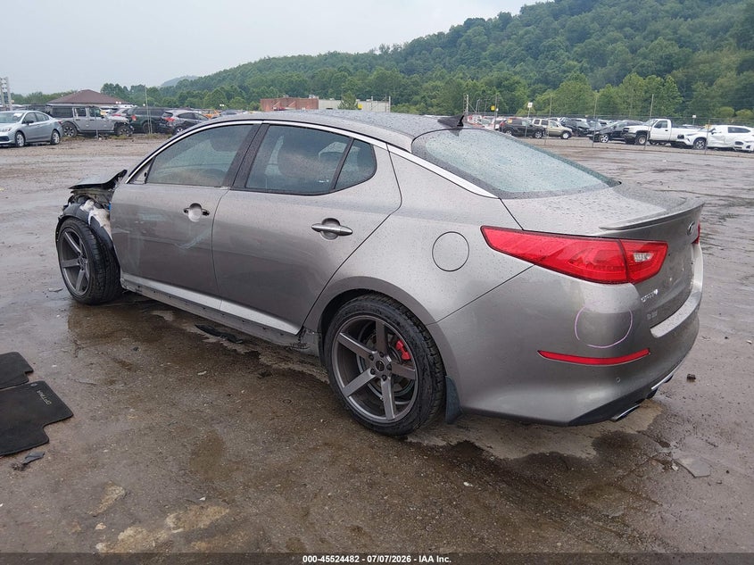 Vin: 5xxgr4a61eg337670, lot: 46022726, kia optima sxl turbo 20143