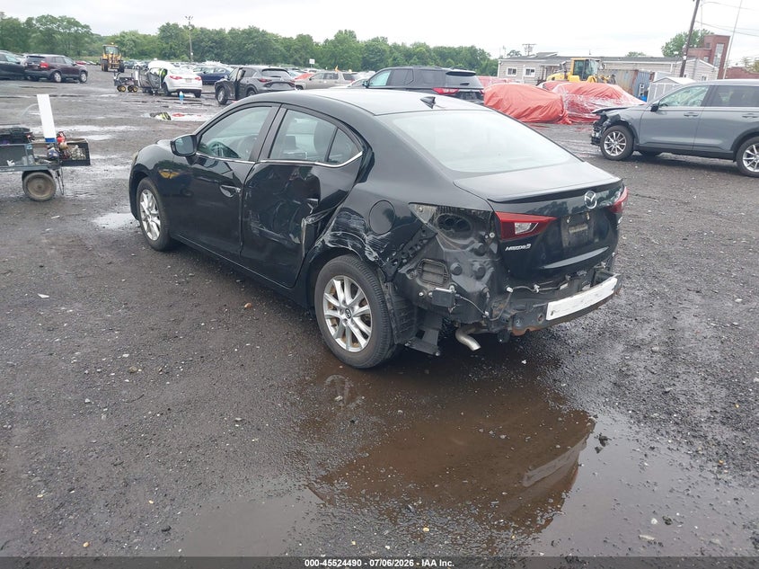 Vin: jm1bm1x75g1336608, lot: 46022734, mazda mazda3 i grand touring 20163
