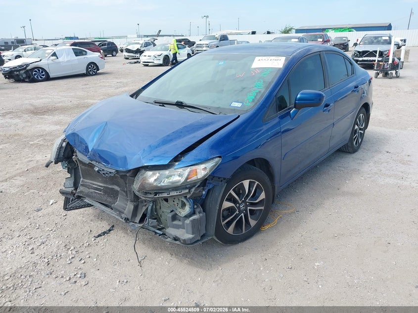 2014 Honda Civic Ex 19XFB2F8XEE038962 photo 1
