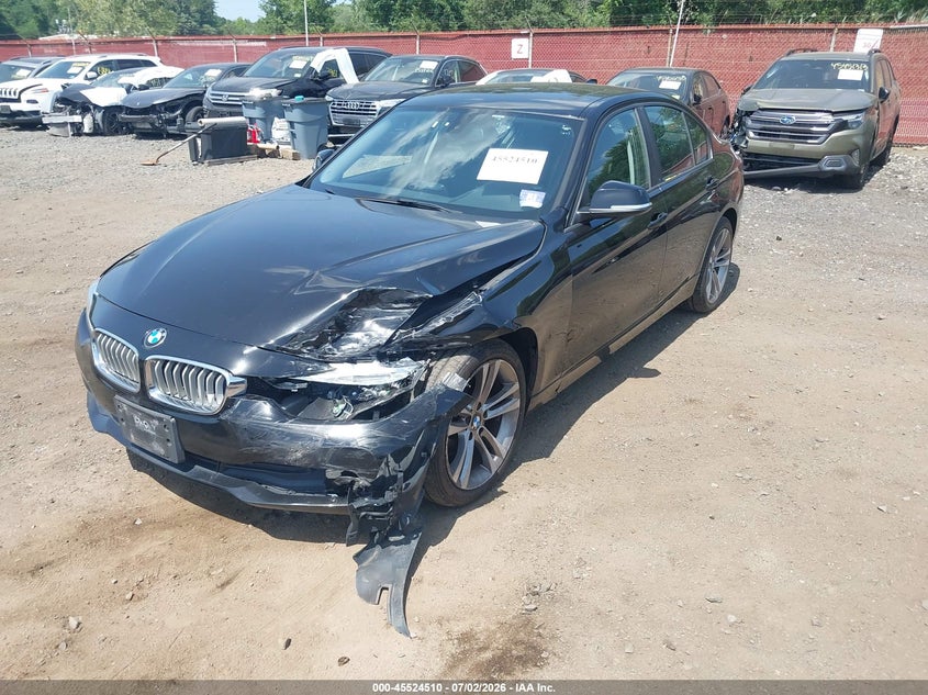 2018 BMW 320I xDrive VIN: WBA8E5G50JNU46945 Lot: 45524510
