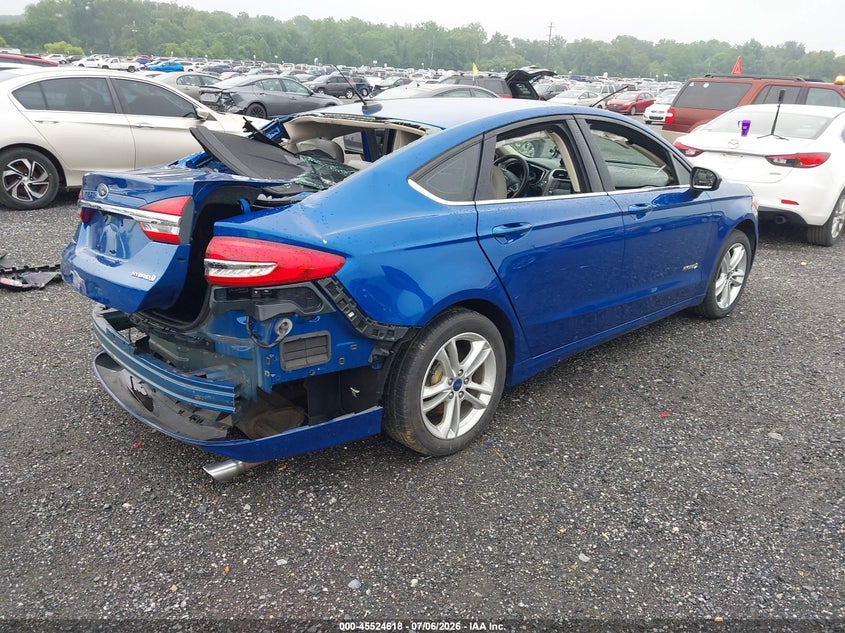 2018 FORD FUSION SEDAN 2.0L I-4 DOHC, VVT, 141HP