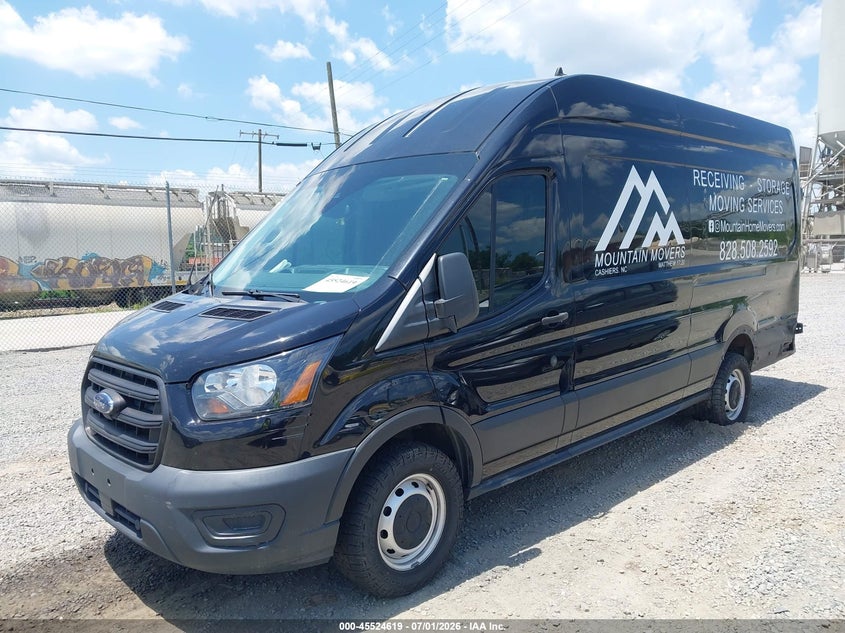 Vin: 1ftbr3x84lkb39889, lot: 46022863, ford transit-250 cargo van 20202