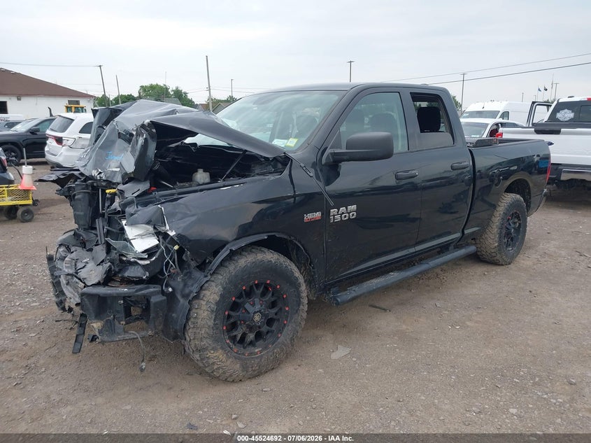 Vin: 1c6rr7ft5js351619, lot: 46022936, ram 1500 express  4x4 6'4 box 20182