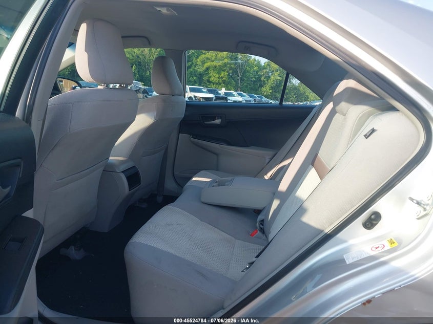 2013 TOYOTA CAMRY auction photo 8