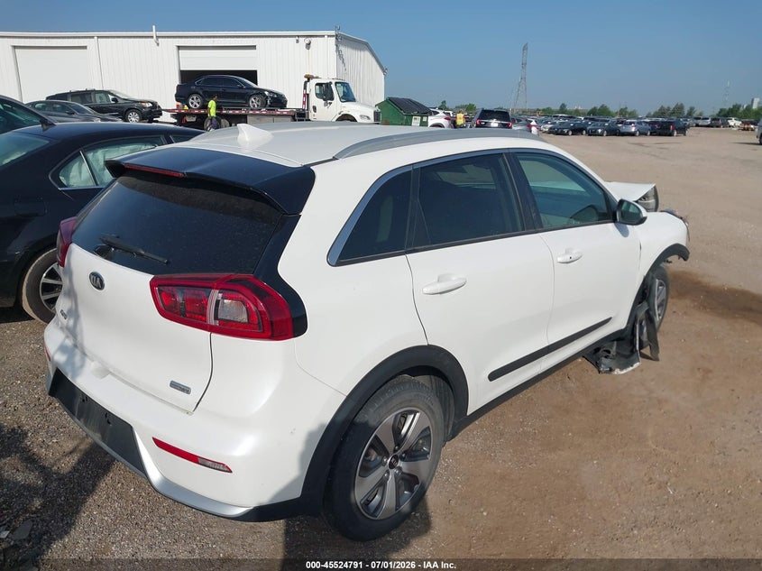 Vin: kndcb3lc0k5244350, lot: 46023035, kia niro lx 20194