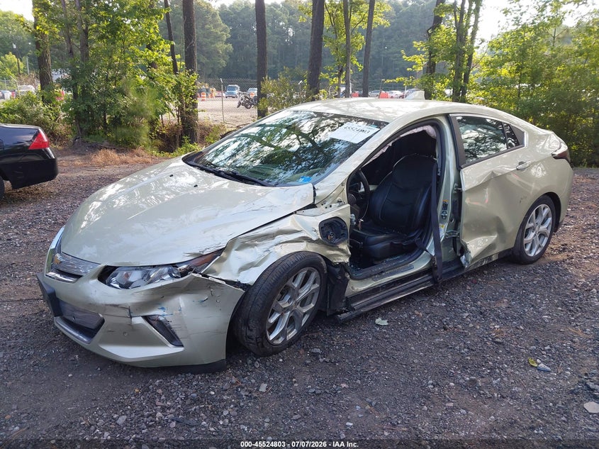 Vin: 1g1rb6s54hu108406, lot: 46023046, chevrolet volt premier 20172