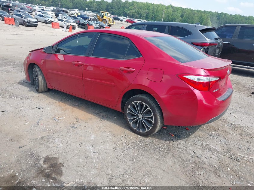 2014 TOYOTA COROLLA auction photo 3
