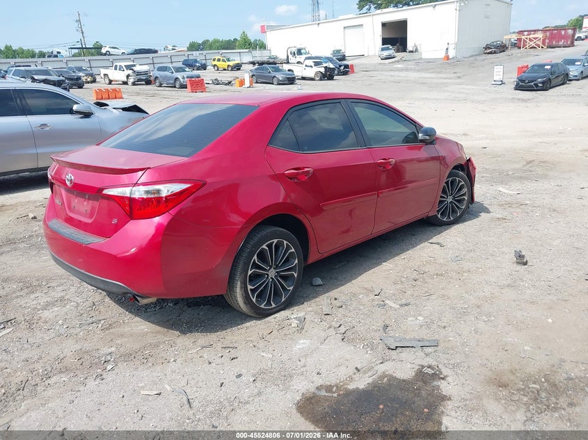 2014 TOYOTA COROLLA auction photo 4