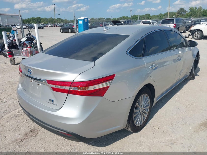2014 TOYOTA AVALON HYBRID — zdjęcie 4
