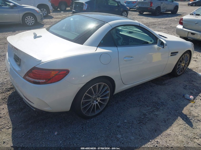 Vin: wddpk3ja4kf161068, lot: 46023070, mercedes-benz slc 300 20194