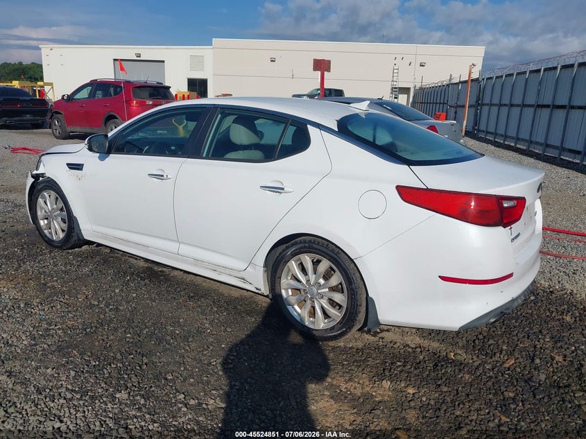 Vin: 5xxgn4a70fg404829, lot: 46023095, kia optima ex 20153