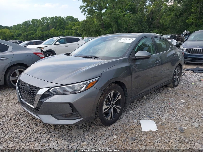 2022 NISSAN SENTRA auction photo 2