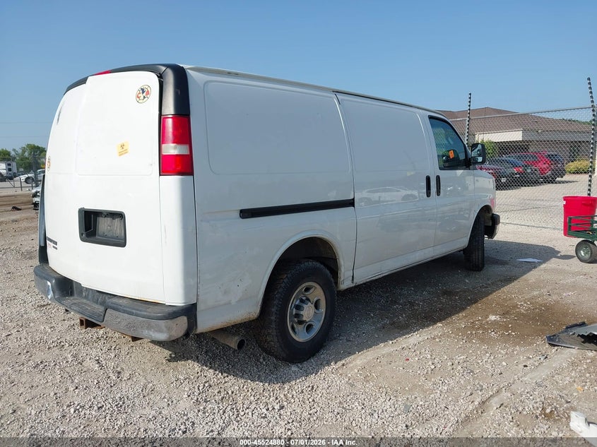 Vin: 1gczggfg9g1125583, lot: 46023124, chevrolet express 3500 work van 20164