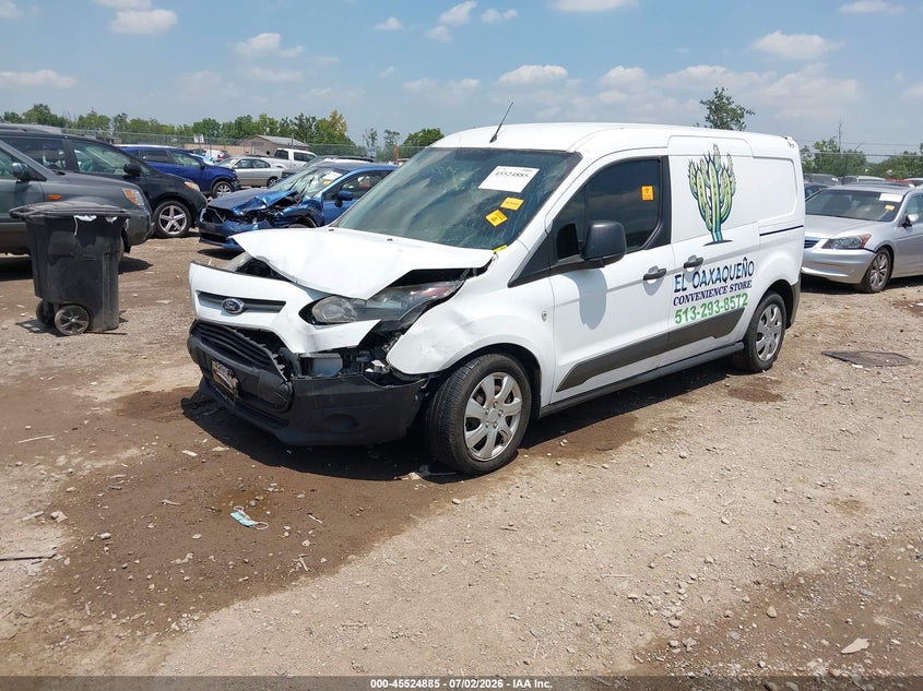 Vin: nm0ls7ex1f1202805, lot: 46023129, ford transit connect xl 20152