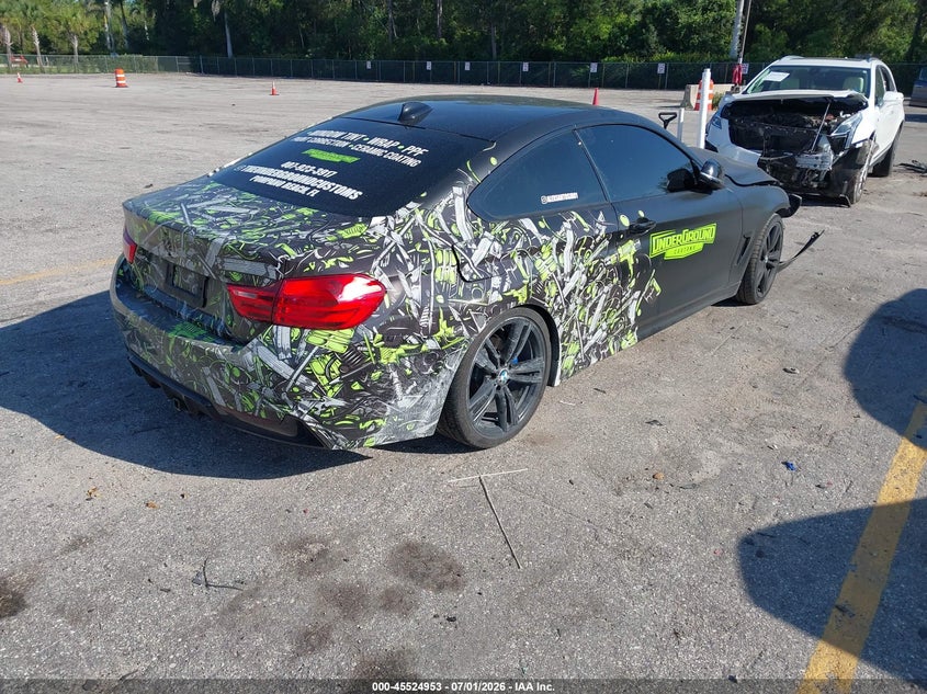 Vin: wba3n3c54fk233266, lot: 46023197, bmw 428i 20154