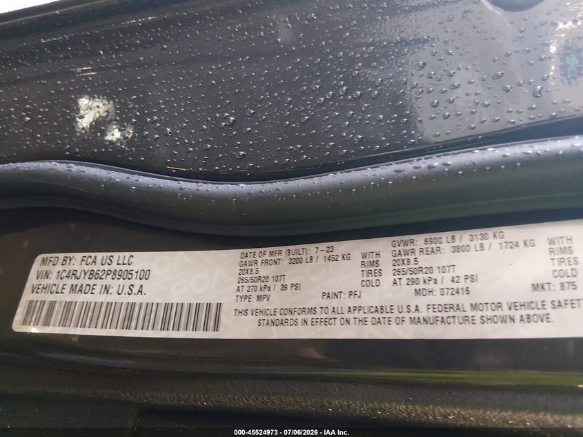 JEEP GRAND CHEROKEE 4XE - zdjęcie 9