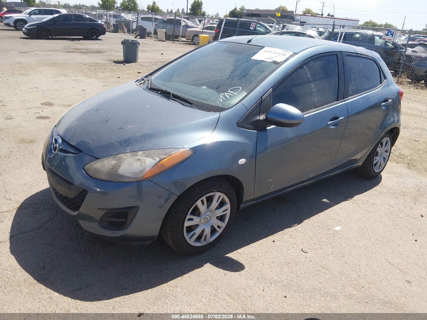 Vin: jm1de1kzxe0182897, lot: 46023232, mazda mazda2 sport 20142