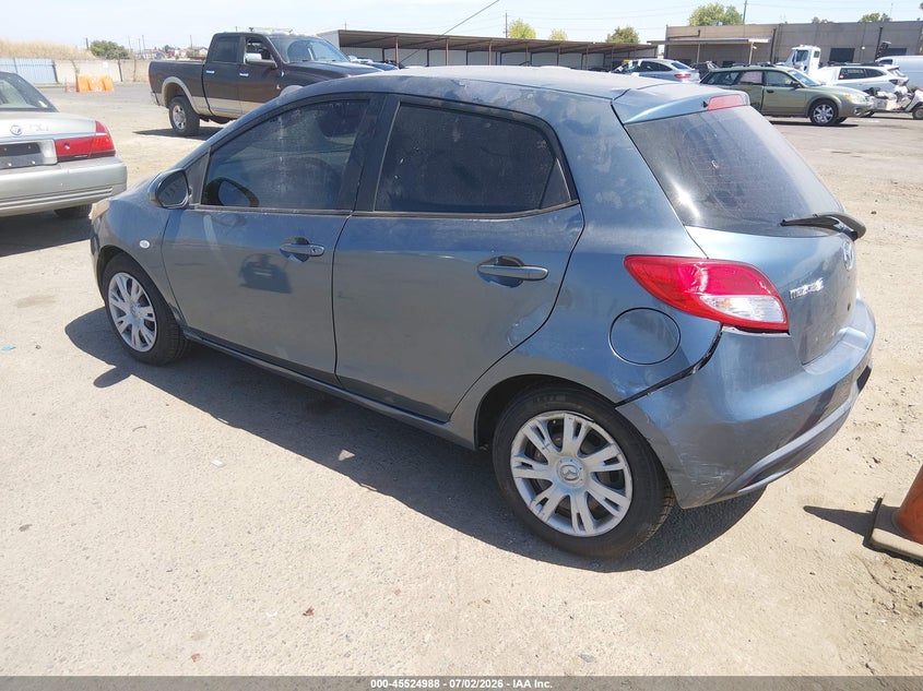Vin: jm1de1kzxe0182897, lot: 46023232, mazda mazda2 sport 20143