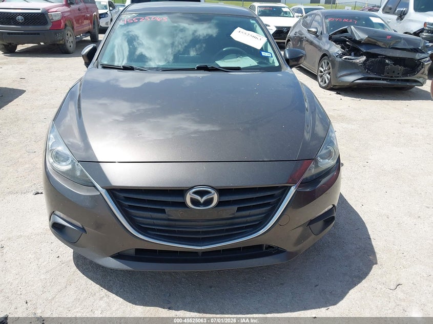 2016 MAZDA 3 SEDAN 2.0L I-4 DI, DOHC, VVT, 155HP