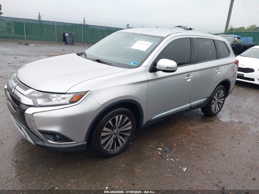 2019 Mitsubishi Outlander, Удар ззаду, IAAI, VIN JA4AZ3A35KZ043519 — фото 2