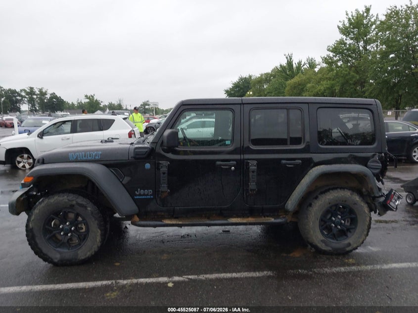2024 Jeep Wrangler 4Xe Willys 4Xe VIN: 1C4RJXN66RW143362 Lot: 45525087