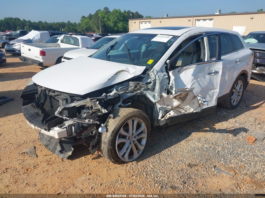 Vin: jm3tb3dv3b0315058, lot: 46023353, mazda cx-9 grand touring 20112