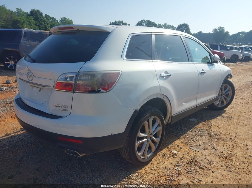 Vin: jm3tb3dv3b0315058, lot: 46023353, mazda cx-9 grand touring 20114