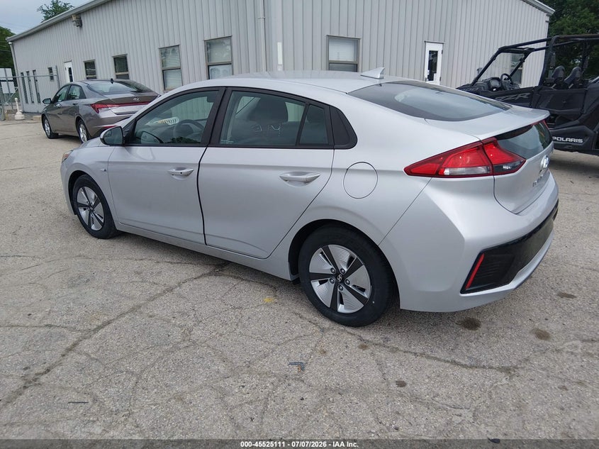 Vin: kmhc65lc1ju076590, lot: 46023356, hyundai ioniq hybrid blue 20183