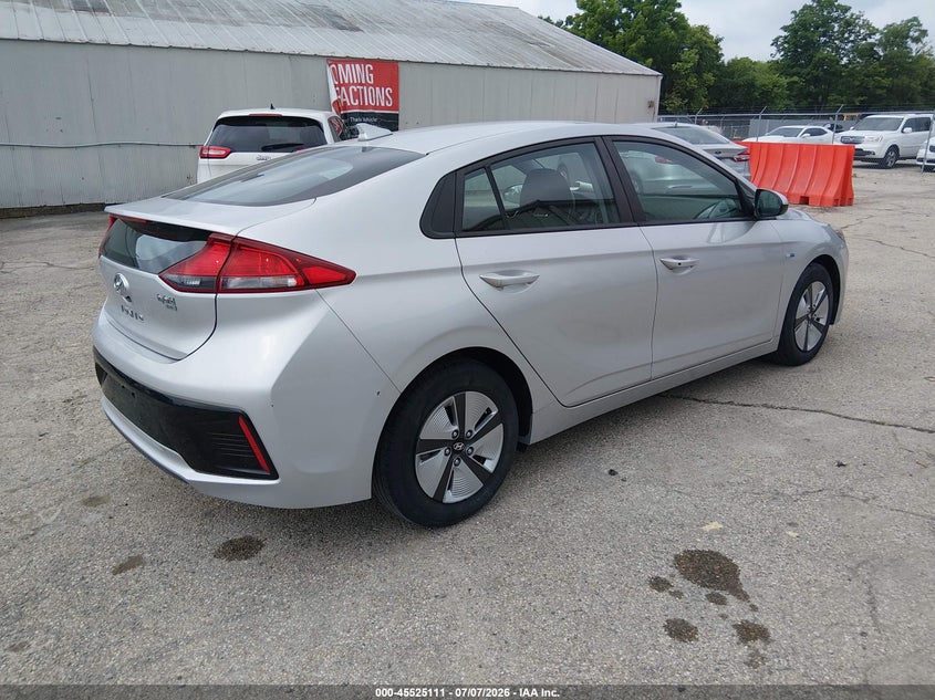 Vin: kmhc65lc1ju076590, lot: 46023356, hyundai ioniq hybrid blue 20184
