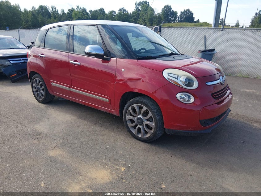 2017 Fiat 500L Lounge, Left Side, IAAI, VIN ZFBCFACH8HZ039643