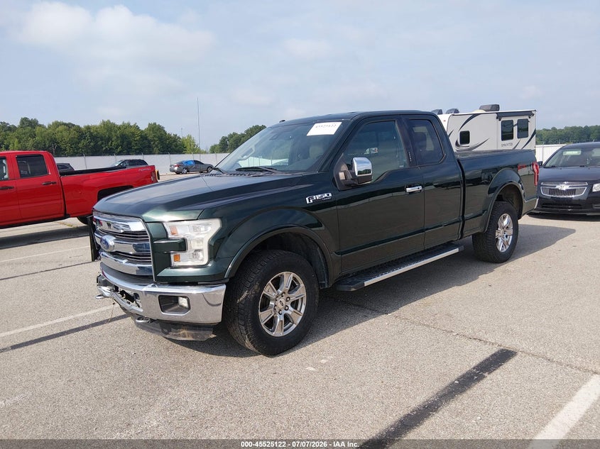 2016 Ford F-150, Front End, IAAI, VIN 1FTFX1EF6GKD72496 — photo 2