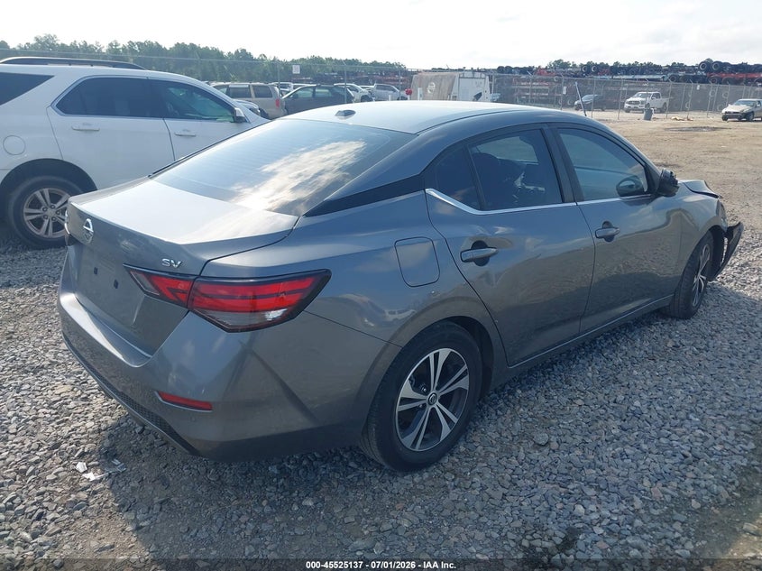 NISSAN SENTRA 2021 VIN 3N1AB8CV1MY235901