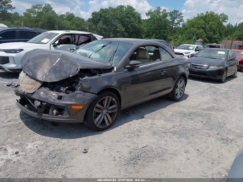 Vin: wvwfw8ah2ev002032, lot: 46023407, volkswagen eos executive 20142