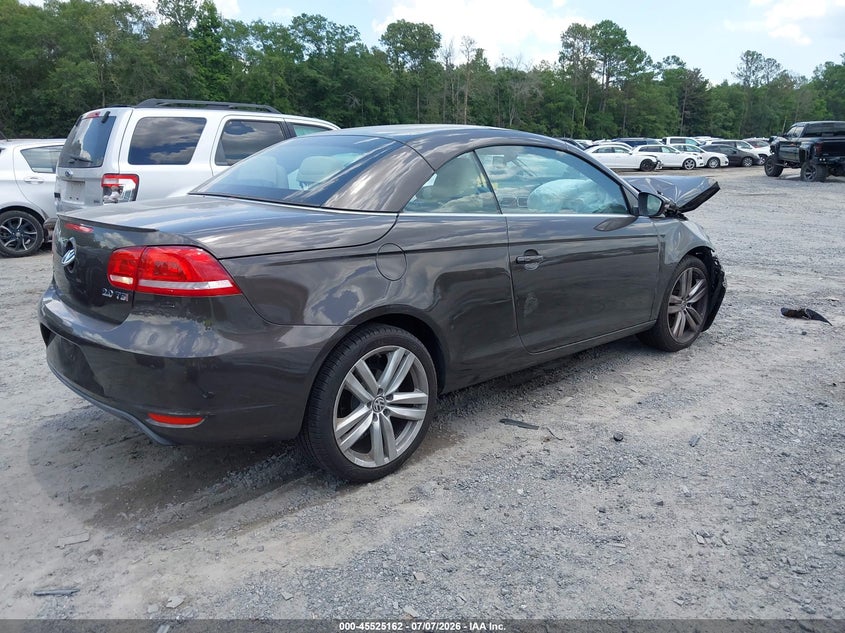 Vin: wvwfw8ah2ev002032, lot: 46023407, volkswagen eos executive 20144