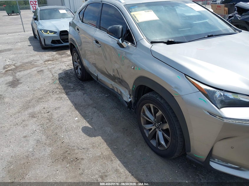 2017 LEXUS NX 200T auction photo 6