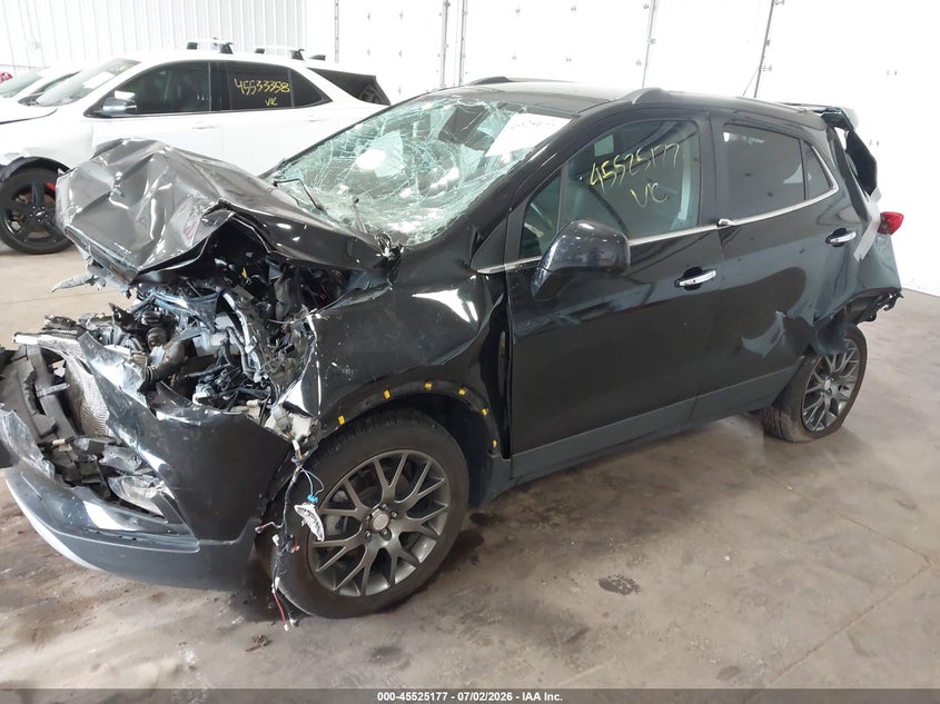 Vin: kl4cj2sb4lb009646, lot: 46023421, buick encore awd sport touring 20202