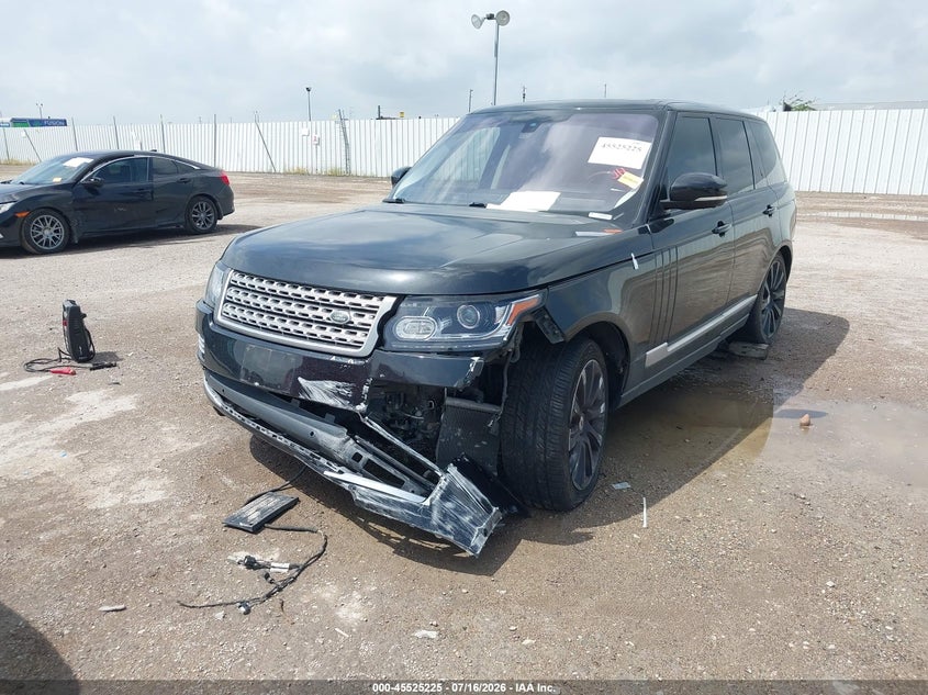 Vin: salgs2tf9fa225033, lot: 46023469, land rover range rover 5.0l v8 supercharged 20152