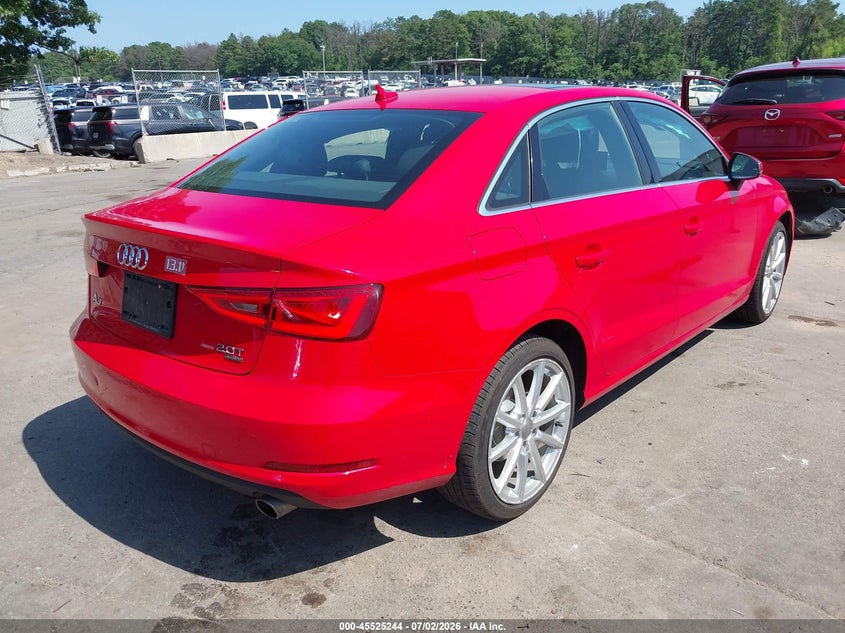 2015 AUDI A3 auction photo 4