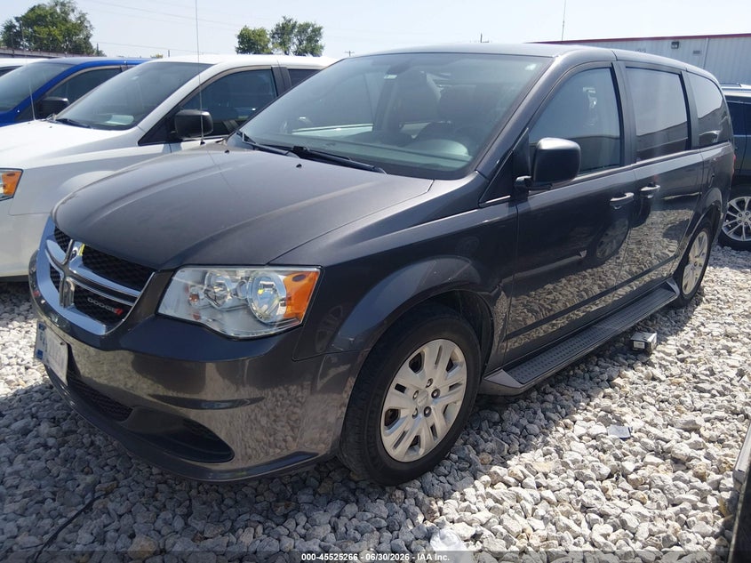 Vin: 2c4rdgbg9kr676325, lot: 46023510, dodge grand caravan se 20192