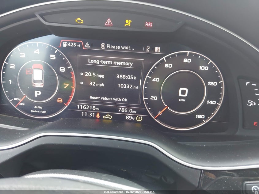 AUDI Q7 2018 VIN WA1VAAF71JD038631