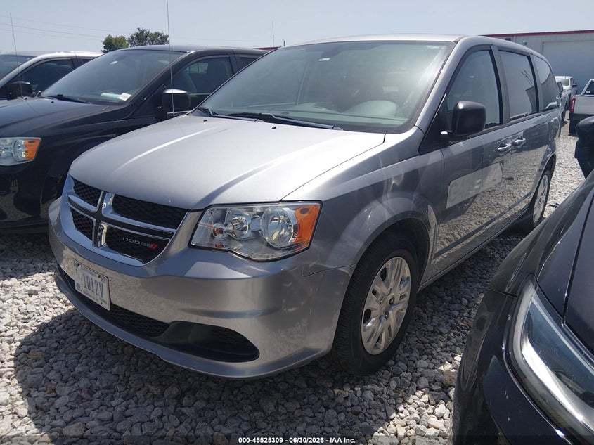 Vin: 2c4rdgbg8jr312928, lot: 46023551, dodge grand caravan se 20182