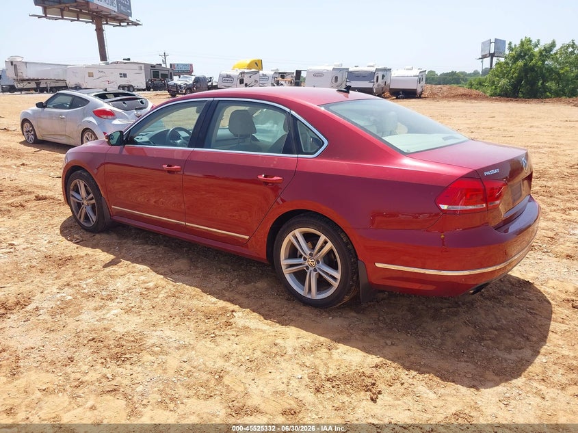 2015 VOLKSWAGEN PASSAT auction photo 3