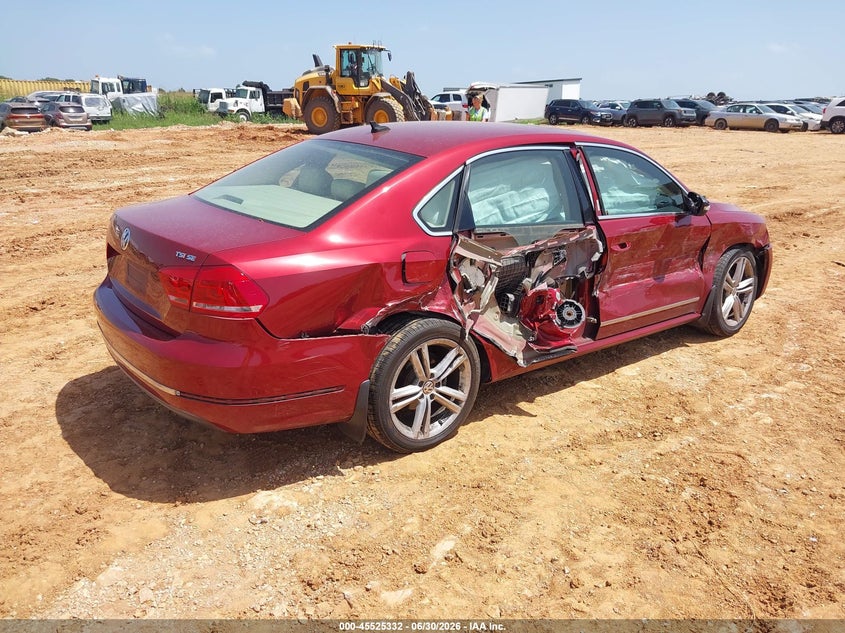 2015 VOLKSWAGEN PASSAT auction photo 4