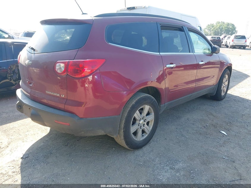 Vin: 1gnkrged6bj340938, lot: 46023587, chevrolet traverse lt w/1lt 20114