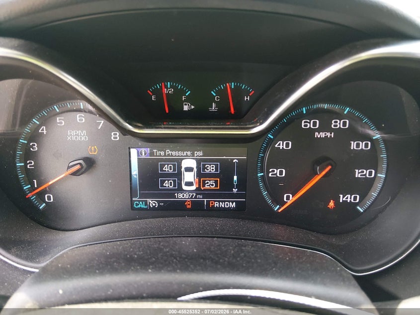 2017 CHEVROLET IMPALA SEDAN 3.6L V-6 DI, DOHC, VVT, 305HP