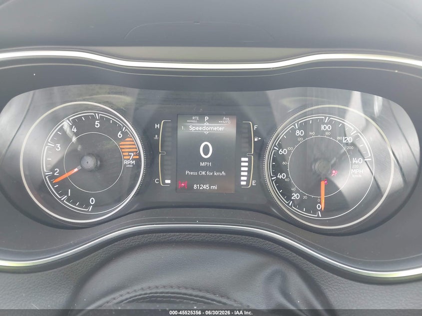 2019 JEEP CHEROKEE auction photo 7