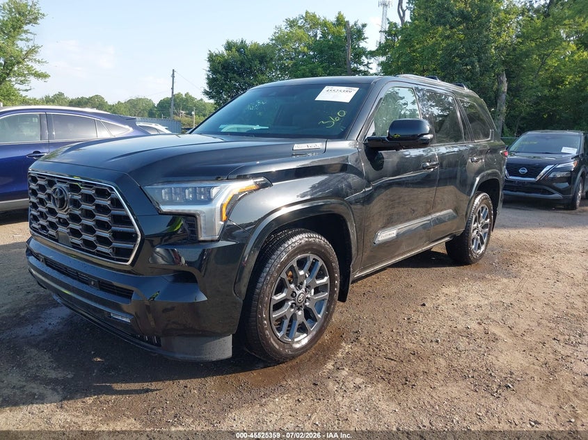 Vin: 7svaaaba6sx066078, lot: 46023603, toyota sequoia platinum 20252
