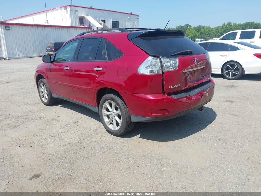 LEXUS RX 350 2009 VIN 2T2HK31U09C109931