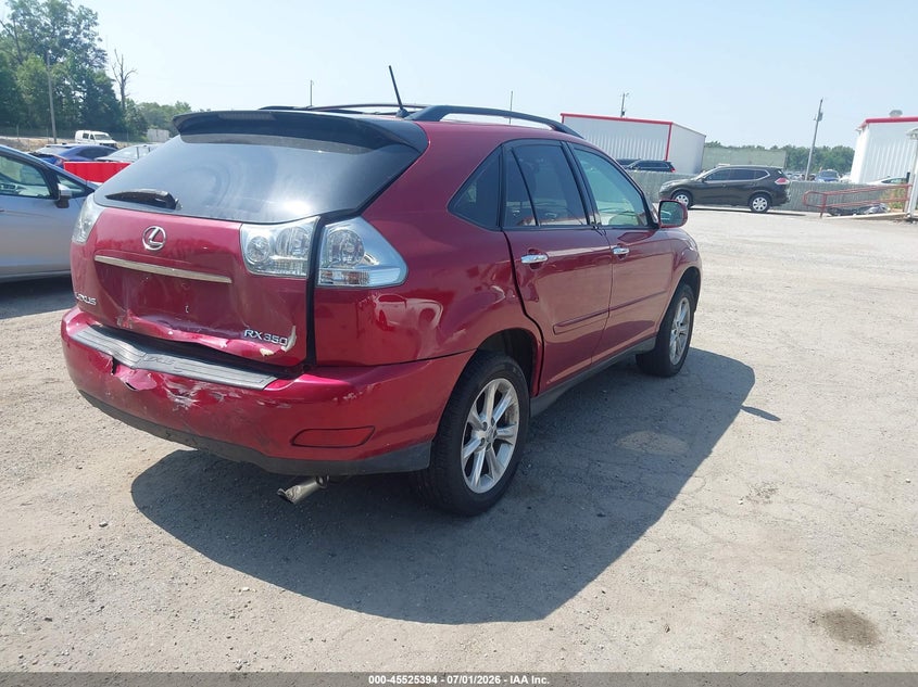 2009 LEXUS RX 350 auction photo 4